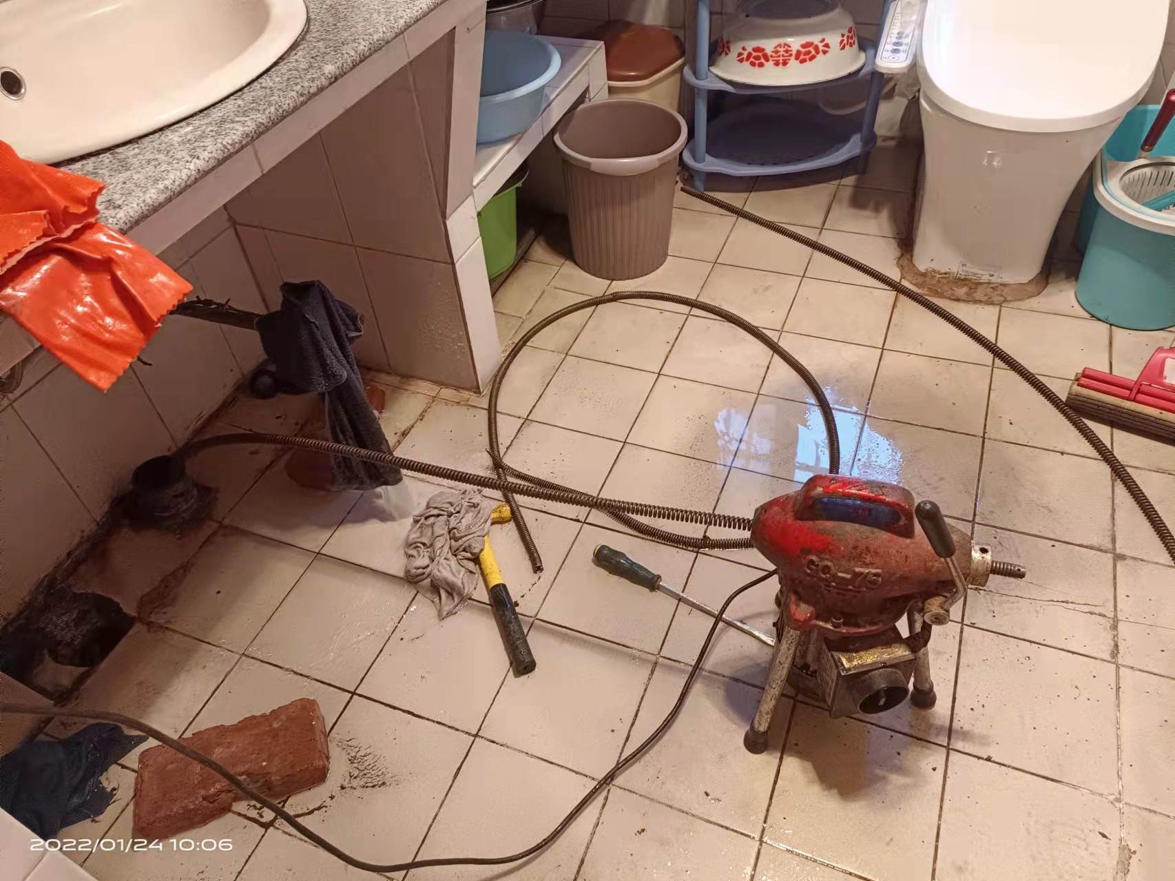 雷山疏通厨房下水道，地漏疏通