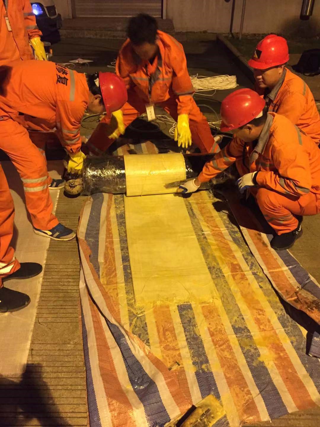 雷山CIPP局部树脂固化法